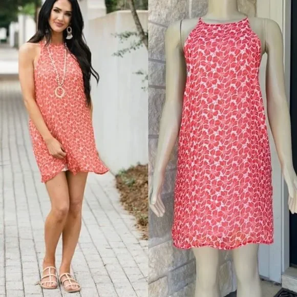 NWOT Dainty Floral Print Sleeveless Spring/Summer Dress Size Medium - Picture 3 of 10